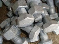 Hot Dip Galvanized Bolts - Melta Alloys fasteners manufacturer, supplier & exporter