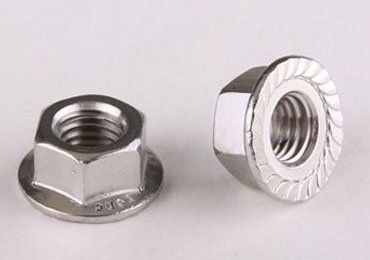 Flange Nuts - Melta Alloys fasteners manufacturer, supplier & exporter